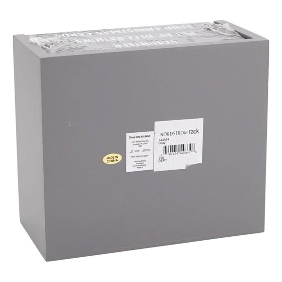 Christmas Countdown Calendar Block Numbers Gray Days 'til Christmas Reminders - Picture 2 of 3